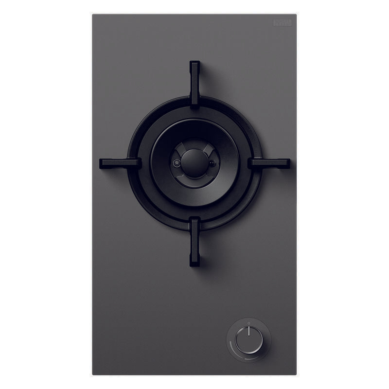 Fisher & Paykel 30cm Series 9 1 Burner Gas Cooktop LPG - Grey Glass