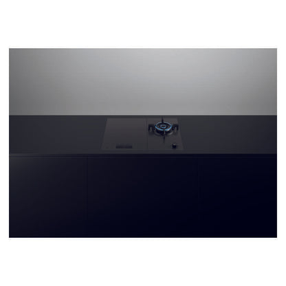 Fisher & Paykel 30cm Series 9 1 Burner Gas Cooktop NG - Black Glass