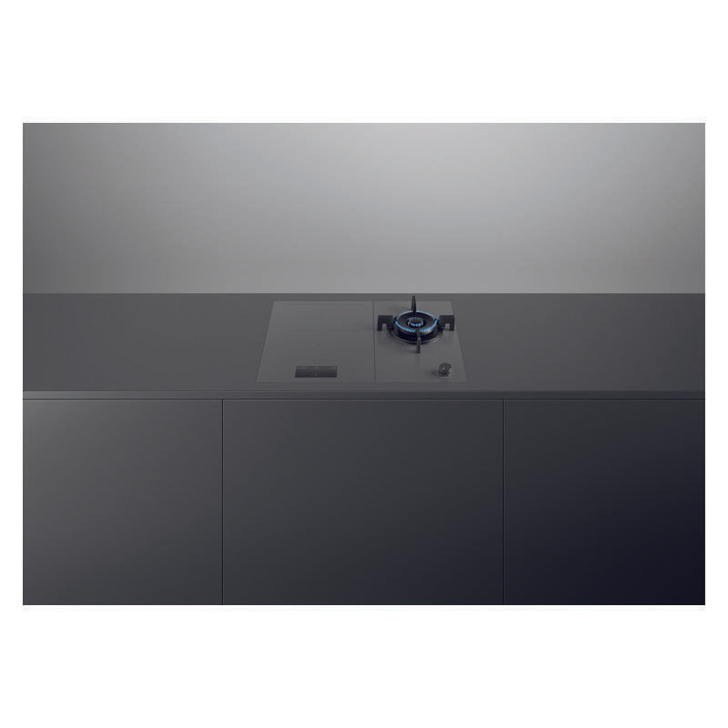 Fisher & Paykel 30cm Series 9 1 Burner Gas Cooktop NG - Grey Glass