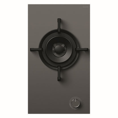 Fisher & Paykel 30cm Series 9 1 Burner Gas Cooktop NG - Grey Glass