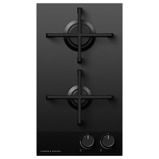 Fisher & Paykel 30cm Series 9 2 Burner Gas Cooktop, LPG