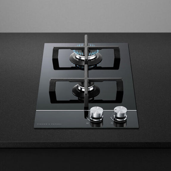 Fisher & Paykel 30cm Series 9 2 Burner Gas Cooktop, LPG