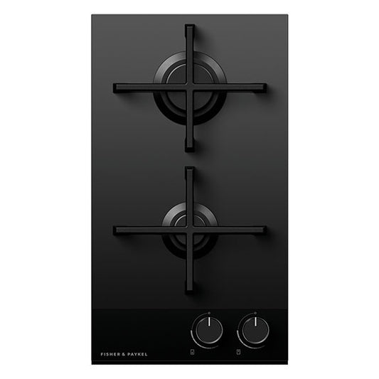 Fisher & Paykel 30cm Series 9 2 Burner Gas Cooktop, Natural Gas