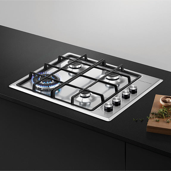 Fisher & Paykel 60cm Series 5 4 Burner Gas Cooktop, Natural Gas