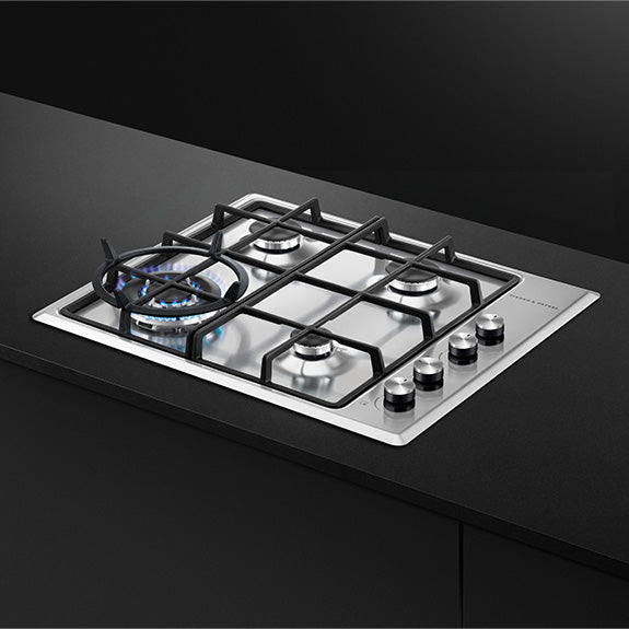 Fisher & Paykel 60cm Series 5 4 Burner Gas Cooktop, Natural Gas