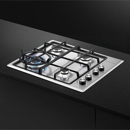 Fisher & Paykel 60cm Series 5 4 Burner Gas Cooktop, Natural Gas