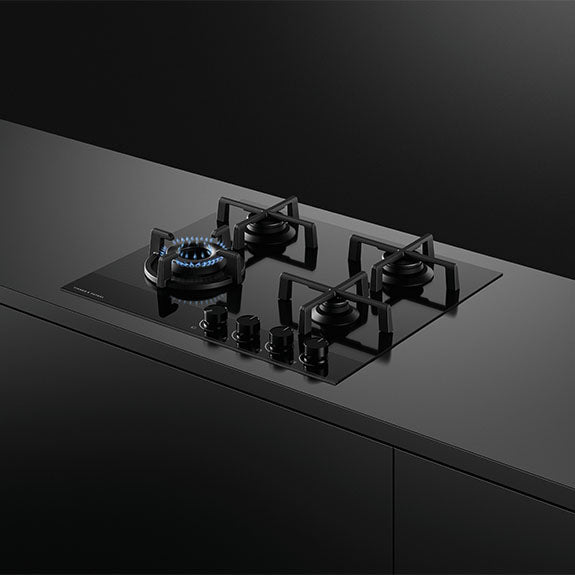Fisher & Paykel 60cm Gas on Glass Cooktop