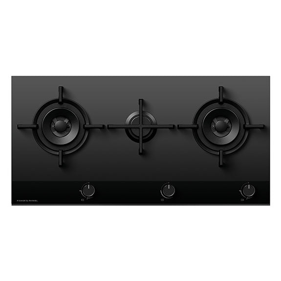 Fisher & Paykel 90cm Gas on Glass Cooktop