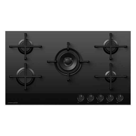 Fisher & Paykel 90cm Series 9 5 Burner Gas Cooktop, LPG