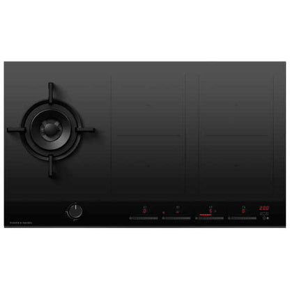 Fisher & Paykel 90cm Hybrid Gas Induction Cooktop