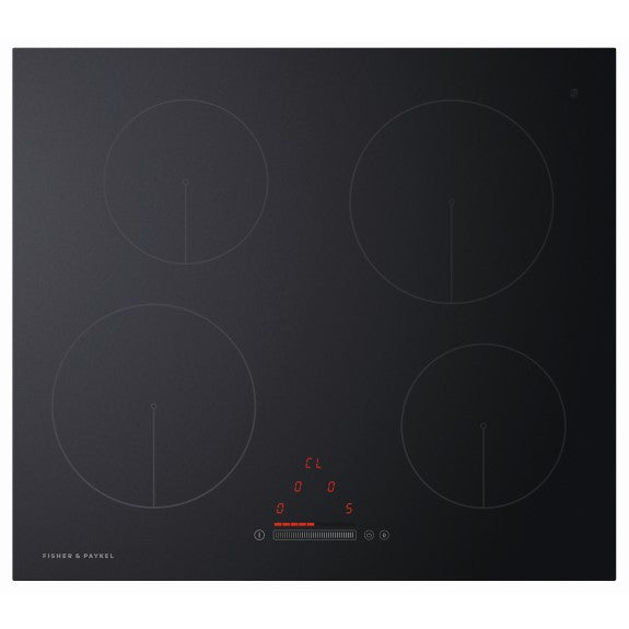 FISHERPAYKEL INDUCTION COOKTOP 4 ZONES BLACK GLASS 60cm