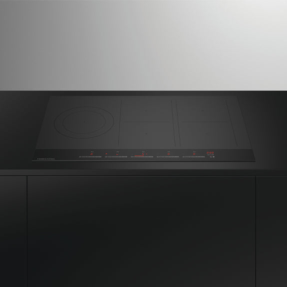 Fisher & Paykel 90cm 5 Zone Induction Cooktop - Black Glass