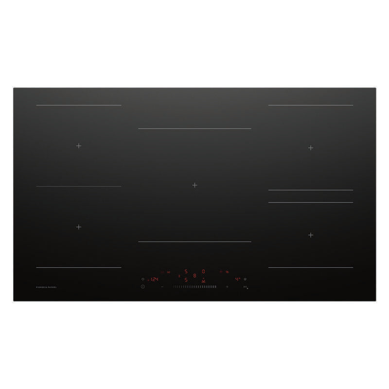 Fisher & Paykel 90cm 5 Zone Induction Cooktop - Black (Series 5)