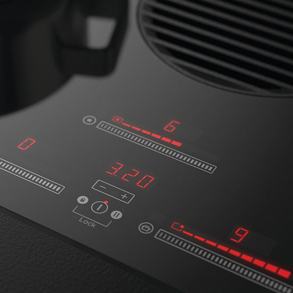 Fisher & Paykel 83cm Series 9 4 Zone Induction Cooktop with Integrated Ventilation