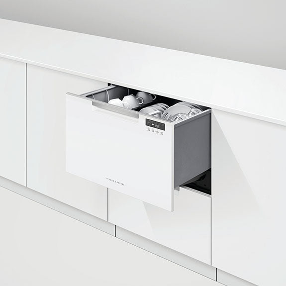 Fisher & Paykel 60cm Double Dishdrawer - White