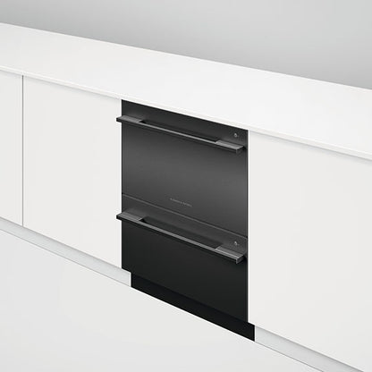 Fisher & Paykel 60cm Double Dishdrawer - Black Stainless Steel