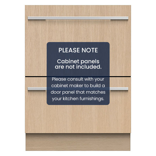 Fisher & Paykel 60cm Integrated Double Dishdrawer