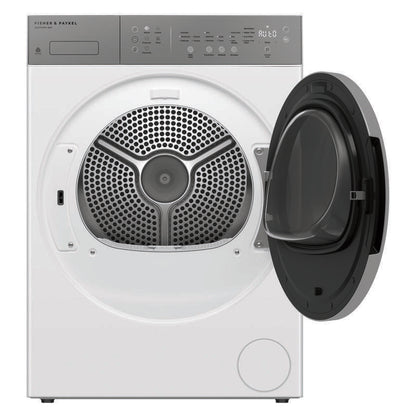 Fisher & Paykel 8kg Smart Heat Pump Condenser Dryer – White (Series 5 - Contemporary)