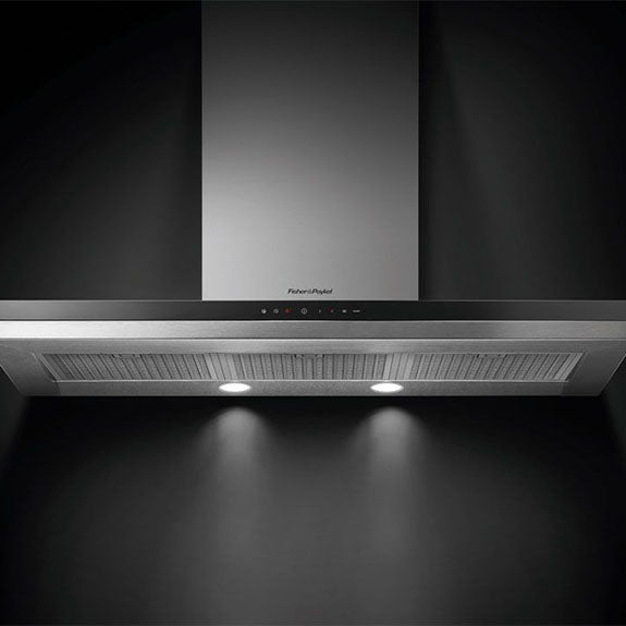Fisher & Paykel 90cm Canopy Rangehood - Stainless Steel