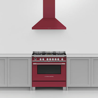 Fisher & Paykel 90cm Series 7 Pyramid Chimney Wall Rangehood