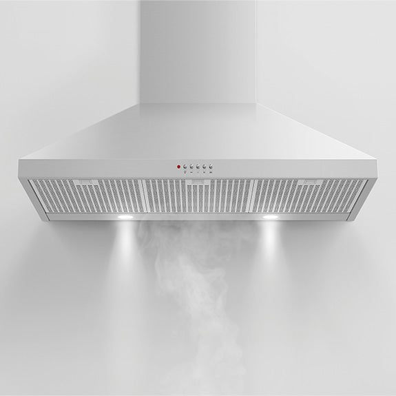 Fisher & Paykel 90cm Series 7 Pyramid Chimney Wall Rangehood