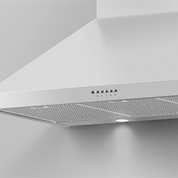 Fisher & Paykel 90cm Series 7 Pyramid Chimney Wall Rangehood