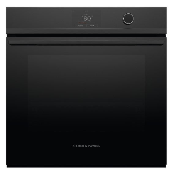 Fisher & Paykel 60cm Pyrolytic Built In Oven - Black