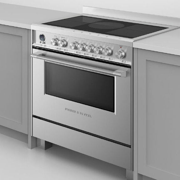 Fisher & Paykel 90cm Freestanding Induction Cooker - Stainless Steel