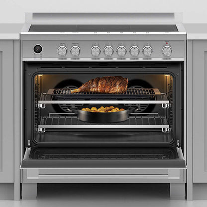 Fisher & Paykel 90cm Freestanding Induction Cooker - Stainless Steel