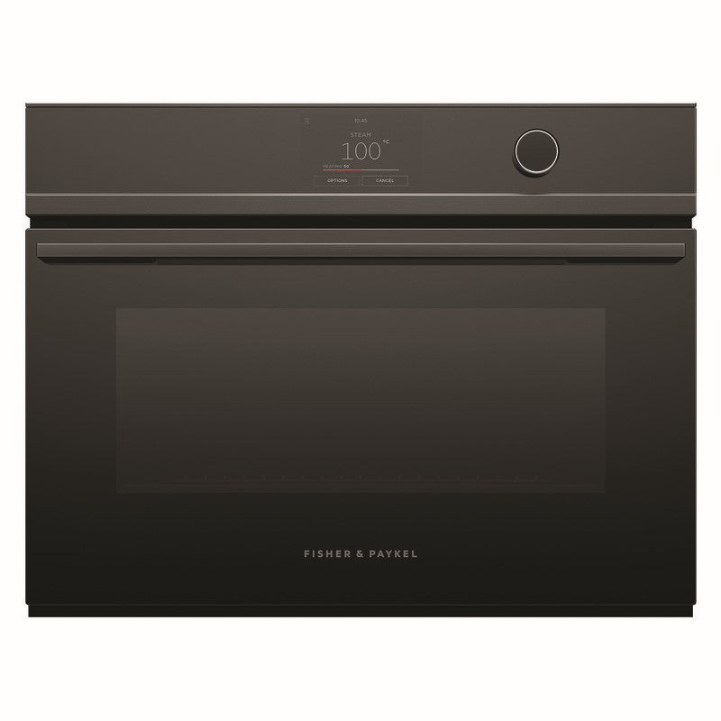 Fisher & Paykel 60cm Combination Steam Oven 23 Function - Black
