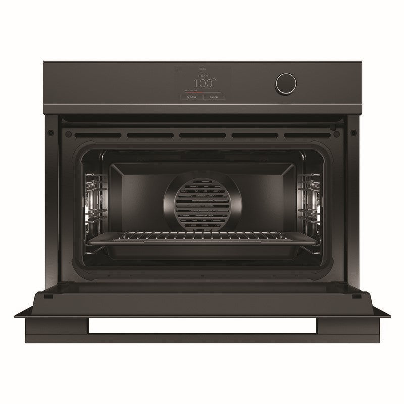 Fisher & Paykel 60cm Combination Steam Oven 23 Function - Black