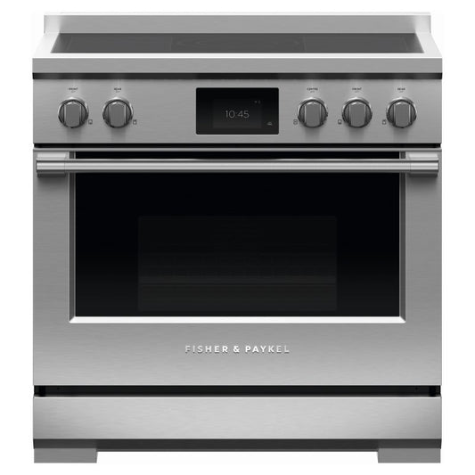 Fisher & Paykel 91cm Series 9 Professional 5 Zone Induction Pyrolytic Cooker, 2 SmartZones