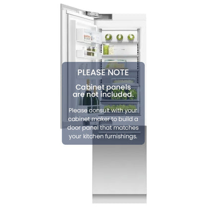 Fisher & Paykel 61cm Series 11 Integrated Refrigerator Freezer, Ice & Water