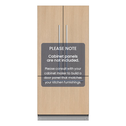 FISHERPAYKEL INTEGRATED FRENCH DOOR REFRIGERATOR 417L