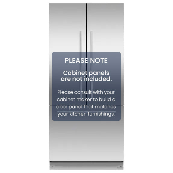 Fisher & Paykel 80cm Series 7 Integrated French Door Refrigerator