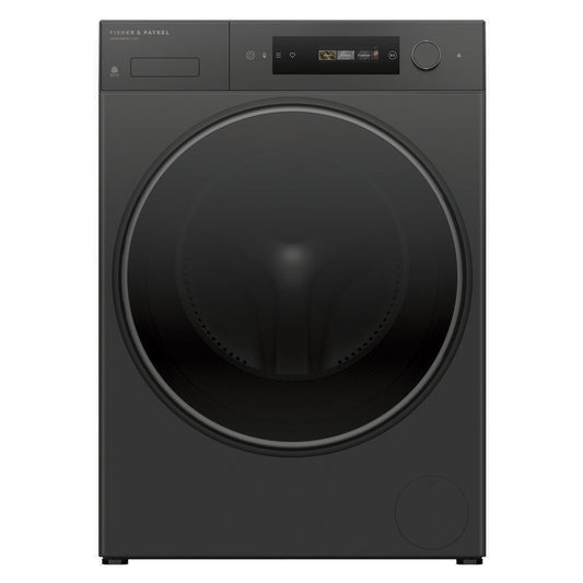 Fisher & Paykel 10kg Smart Front Load Washing Machine - Flexidose - Graphite (Series 7 - Contemporary)