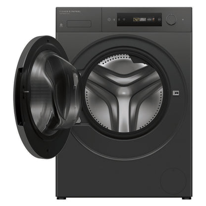 Fisher & Paykel 10kg Smart Front Load Washing Machine - Flexidose - Graphite (Series 7 - Contemporary)