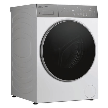 Fisher & Paykel 12kg Front Load Washing Machine - Flexidose- White (Series 5- Contemporary)