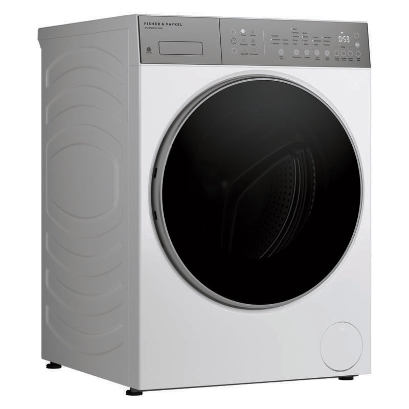 Fisher & Paykel 8kg Smart Front Load Washing Machine – White (Series 5 - Contemporary)