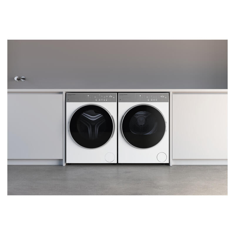 Fisher & Paykel 9kg Smart Front Load Washing Machine - Flexidose - White (Series 5)