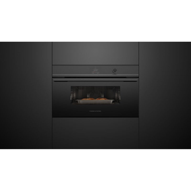 Fisher & Paykel 76cm Series 9 Contemporary Compact Combi-Steam Oven