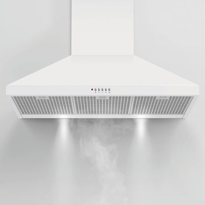 Fisher & Paykel 90cm Canopy Rangehood - White