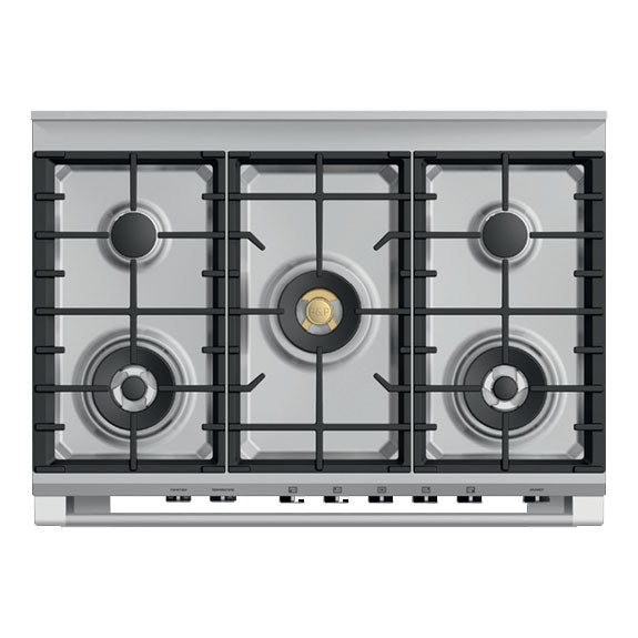 FISHERPAYKEL DUAL FUEL FREESTANDING COOKER RED 90cm