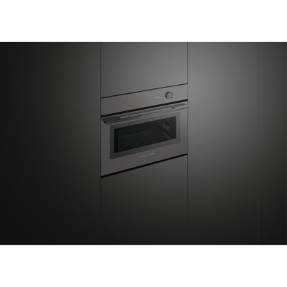 Fisher & Paykel 60cm Minimal Compact Combi-Microwave Oven - Grey Glass