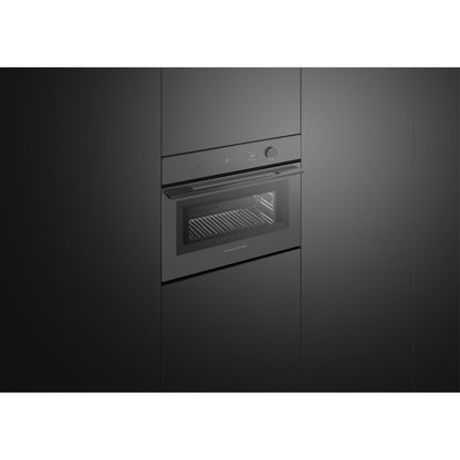 Fisher & Paykel 60cm Minimal Compact Combi-Microwave Oven - Grey Glass
