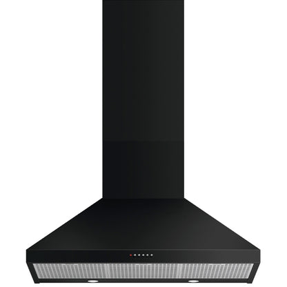 FISHERPAYKEL CANOPY WALL RANGEHOOD BLACK 90cm