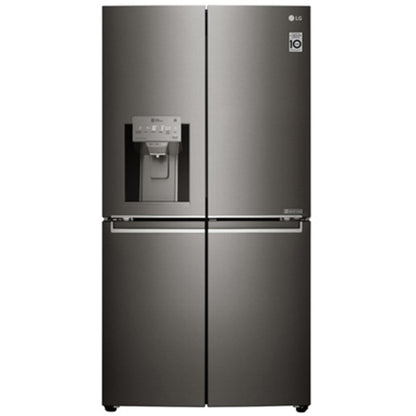 LG 637 Litre French Door Refrigerator- Black Stainless Steel