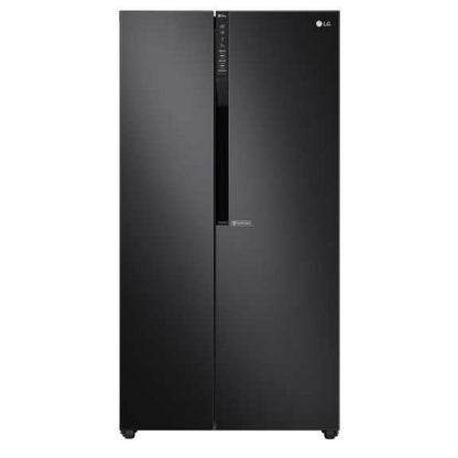 LG 626 Litre Side by Side Refrigerator - Matte Black