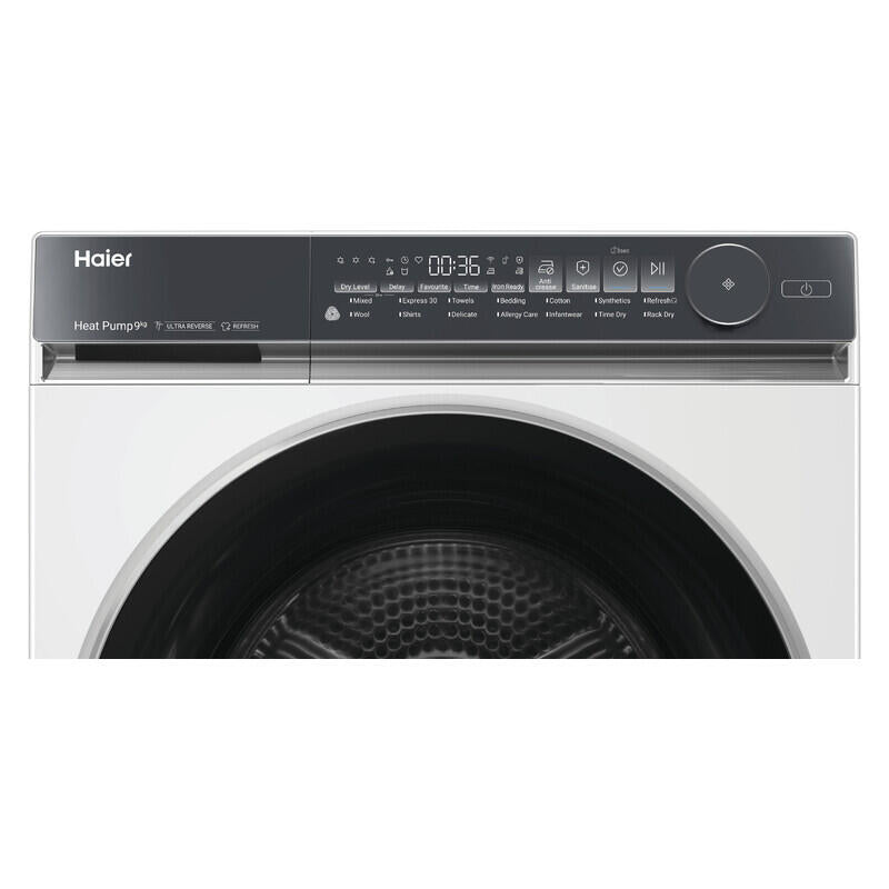 Haier 9kg 500 Series Heat Pump Dryer - White