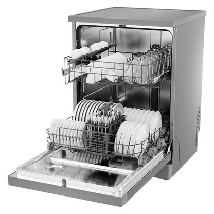 Haier 60cm 300 Series Freestanding Dishwasher - Silver
